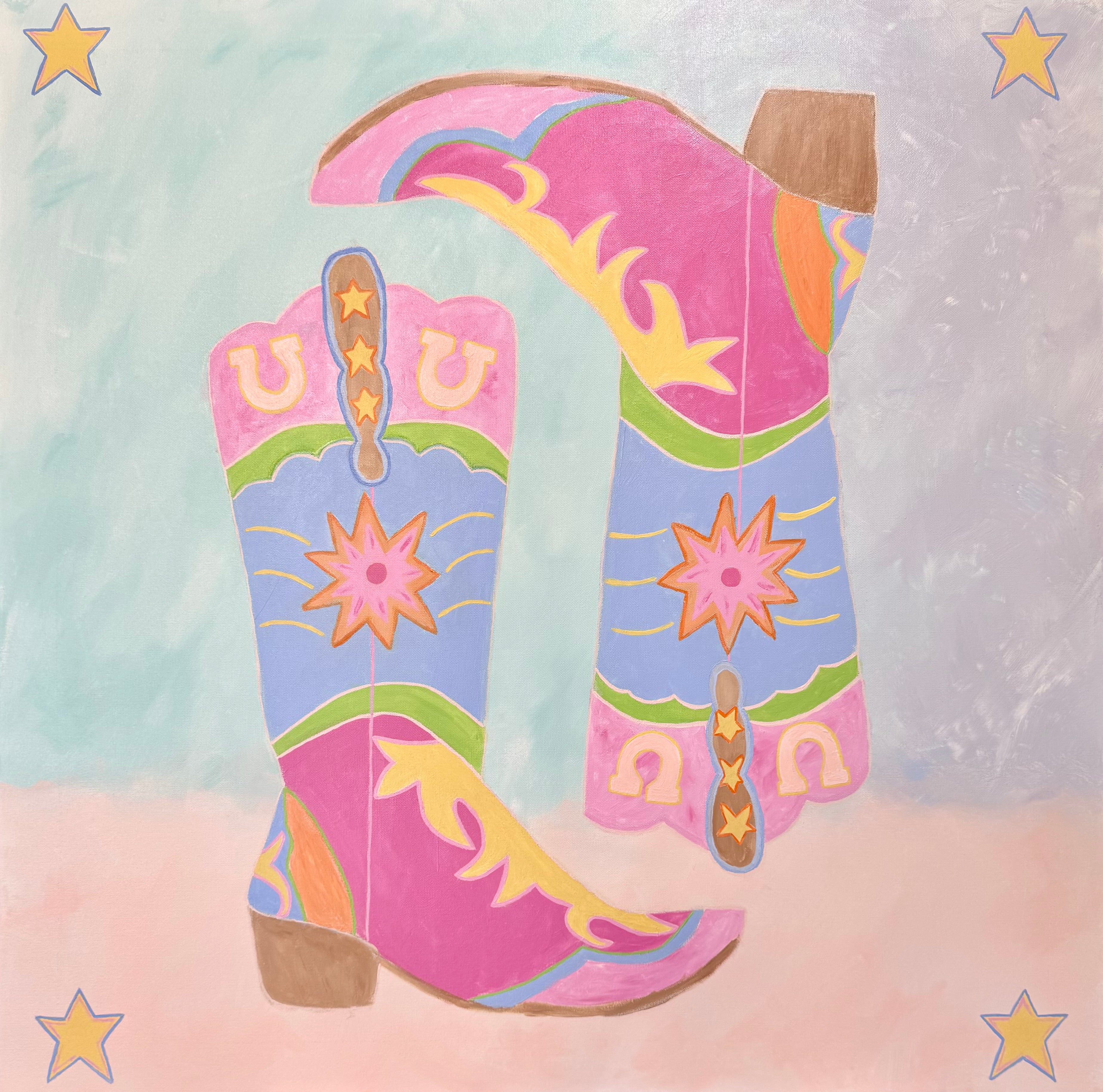 36 x 36 / cowboy boots